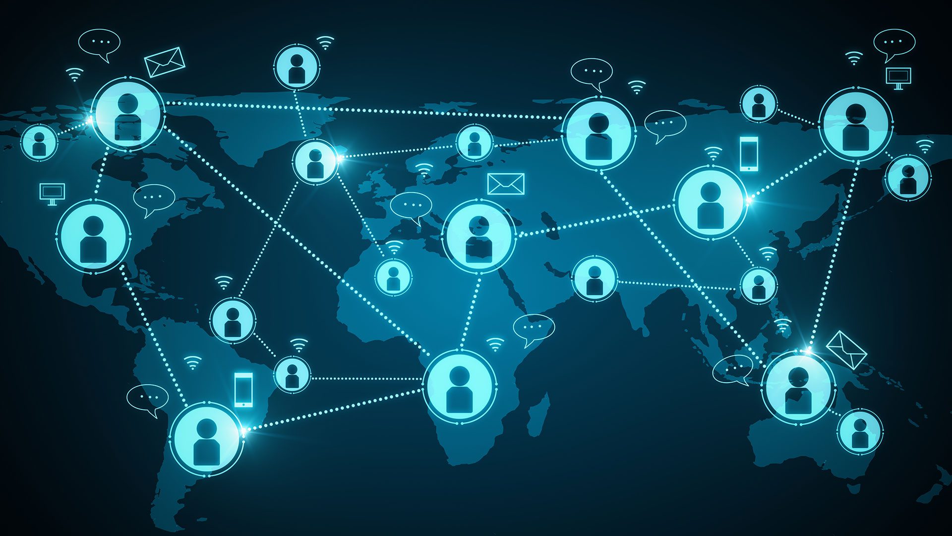 Making Distributed Teams More Connected