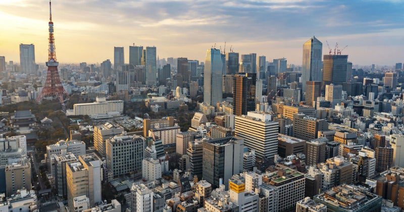 Image of Tokyo from the air