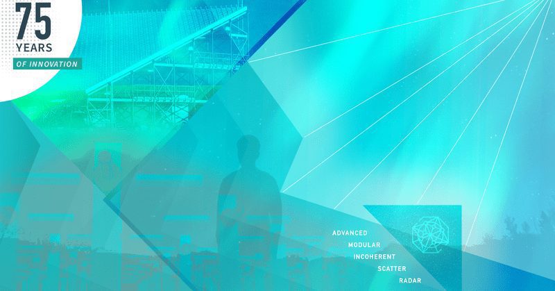 SRI 75 years of innovation AIMSR radar collage