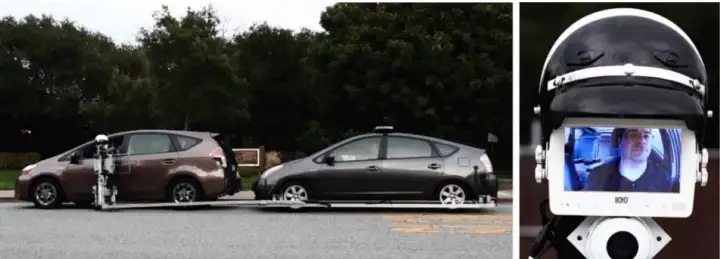 Robot-making-traffic-stop