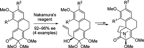 Synthesis-of-Isohasubanan-Alkaloids-Via-Enantioselective-Ketone-Allylation-and-Discovery-of-an-Unexpected-Rearrangement diagram