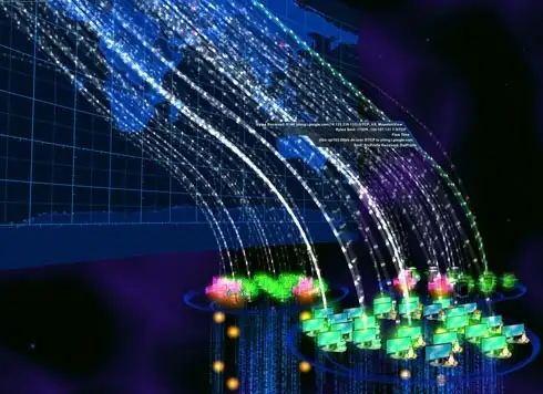 Data-points-visualization-from-map-on-wall-to-seperate-monitors